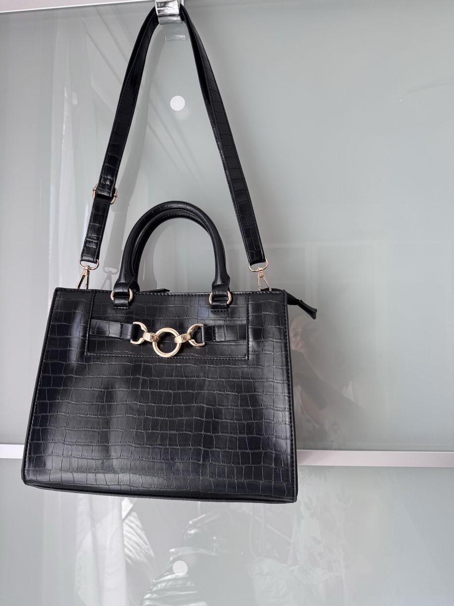 Taschen für Damen: Tasche mit Krokodil Muster - veganleder – Neu (gemäss Beschreibung) aus Mühlau von Anna0137