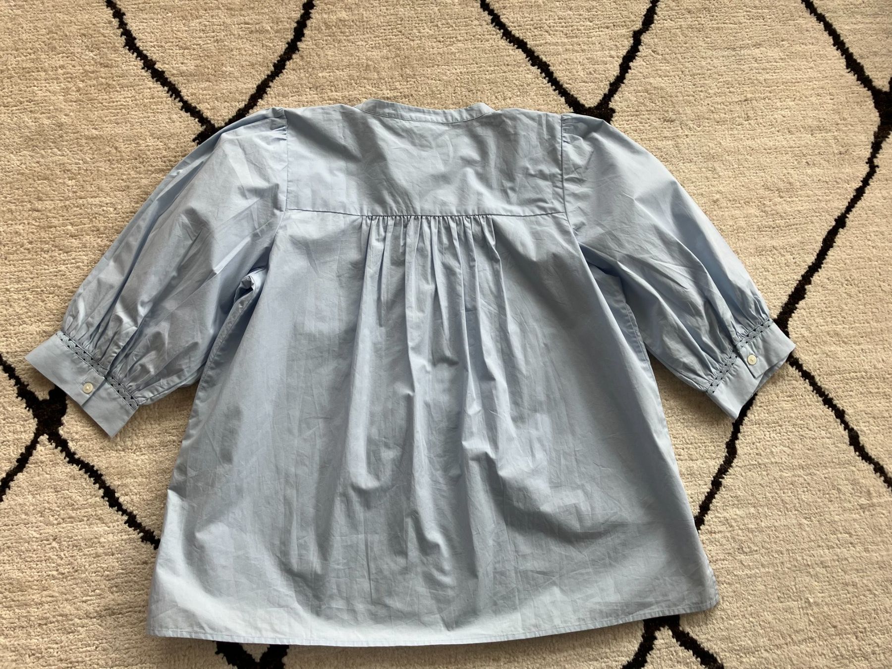 Tommy Hilfiger Chemisiers: Tommy Hilfiger Damen Sommerbluse, hellblau, 36 – Neuf (Voir description) à Baden par jcm_9dkf 3