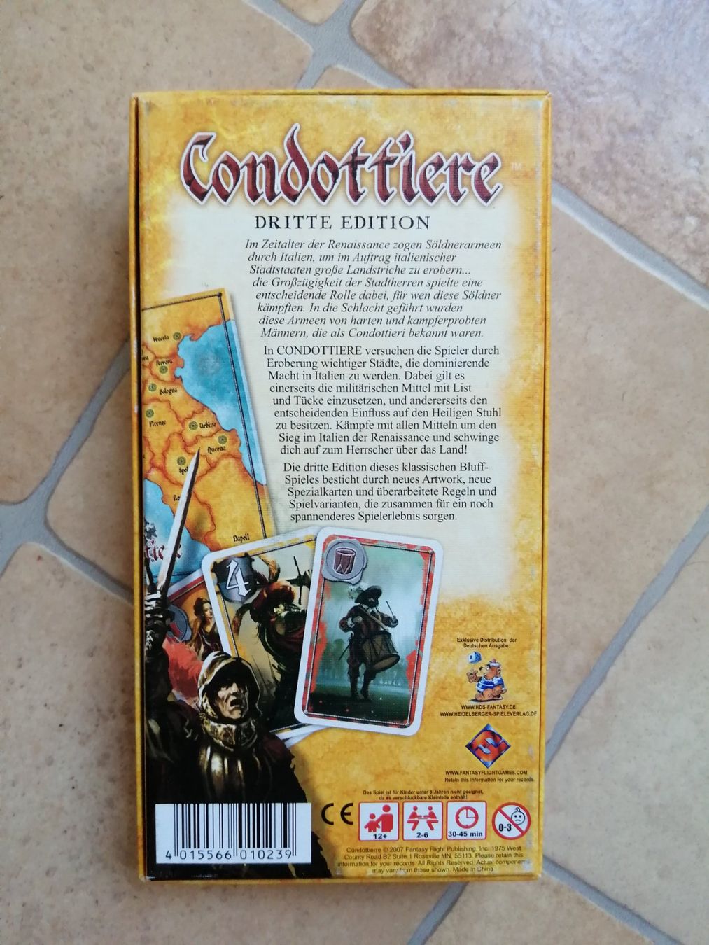 Spiele: Spiel Condottiere – Gebraucht aus Genève von pozzoc 1