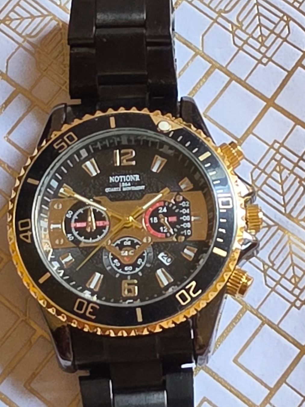 Orologi: Montre quartz neuve 42mm – Nuovo e nell'imballaggio originale da Genève venduto da dus_y85z