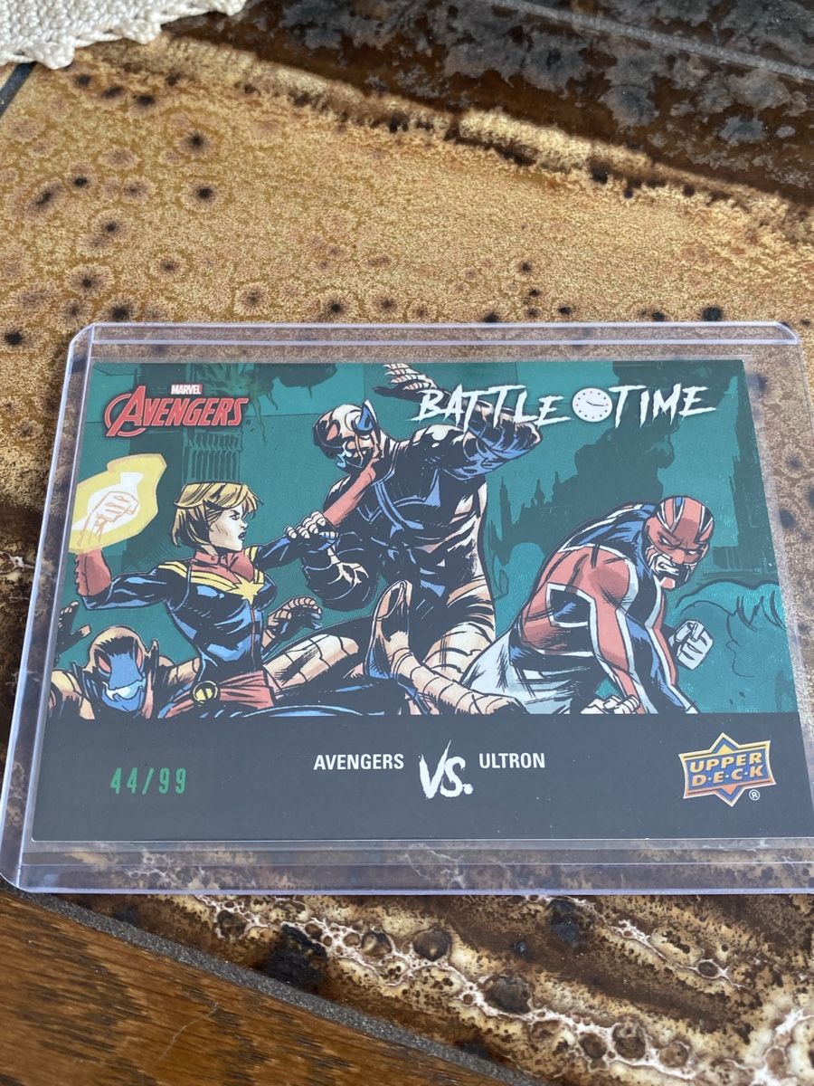 Marvel Carte collezionabili: Avengers Battle Time Sammelkarte 44/99 Upper Deck – Nuovo (secondo la descrizione) da Boningen venduto da chregu90