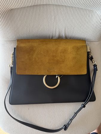 Sac Chloé Faye en cuir