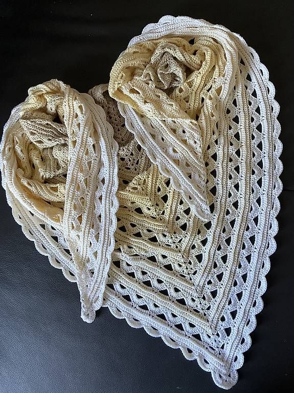 Foulard & Sciarpe: Großes luftiges Tuch – Nuovo (secondo la descrizione) da Neuhausen venduto da Mandala65 2