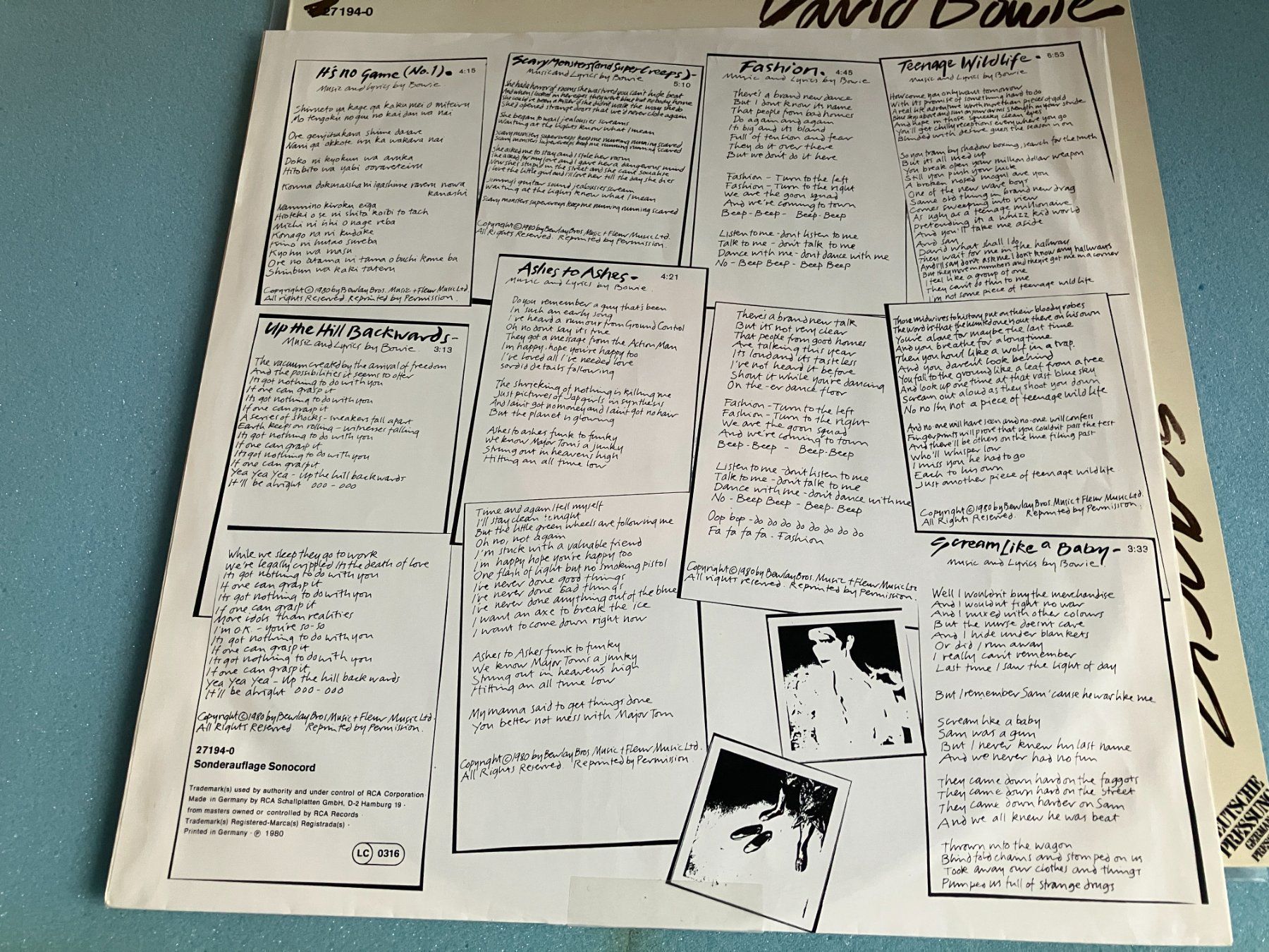 Dischi in vinile: David Bowie – Usato da Aarwangen venduto da Jukebox3 4