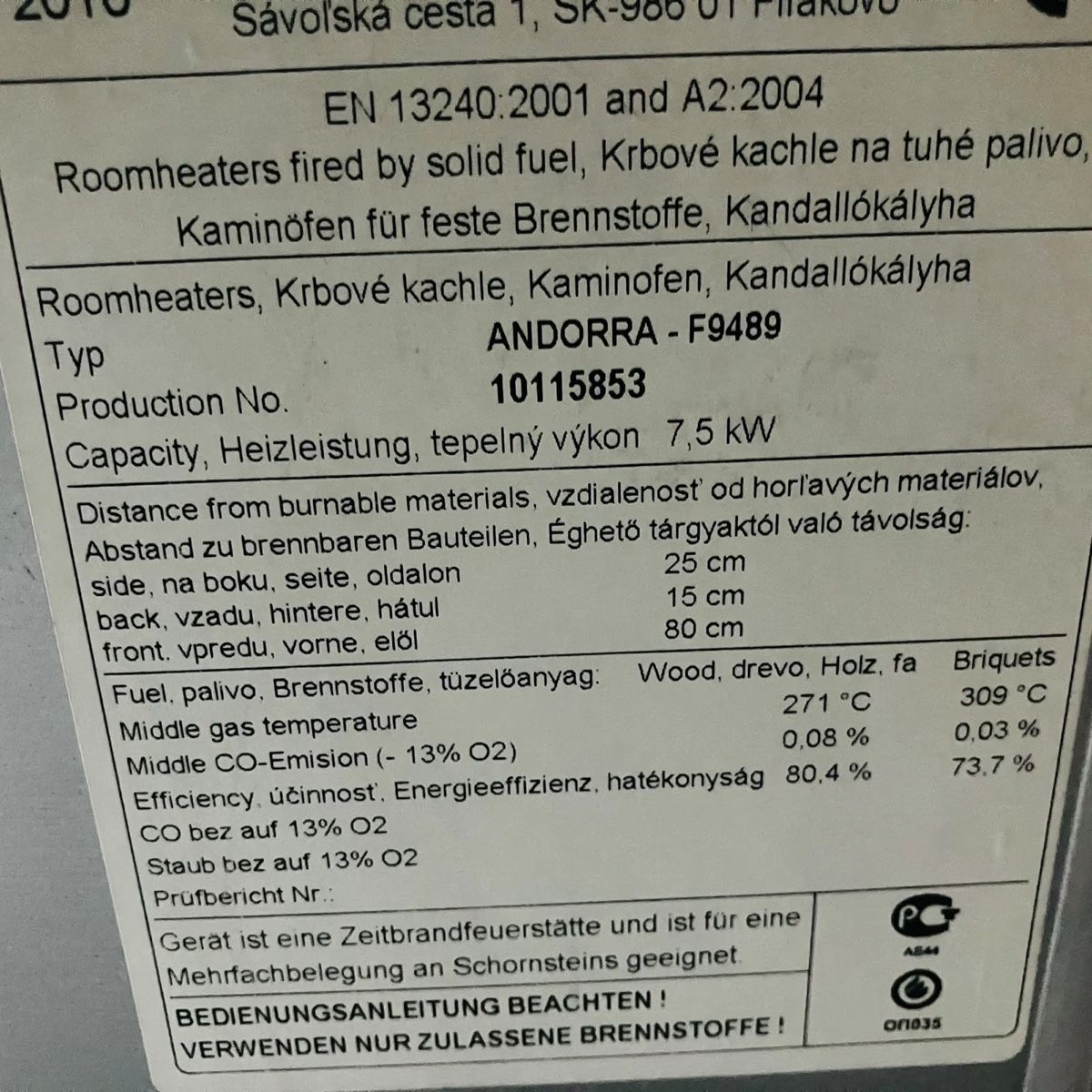 Cheminée: Holzofe guter Zustand – Gebraucht aus Dotzigen von White_Warrior 6
