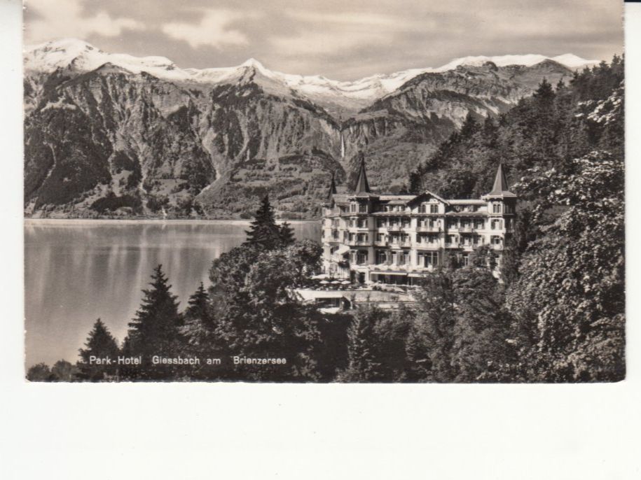 Cartoline postali: Giessbach ca. 1945 – Usato da Bürglen TG venduto da StampGraf