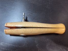 Fasskloben mit Flügelmutter, Lederbacken 30x30mm, 160mm