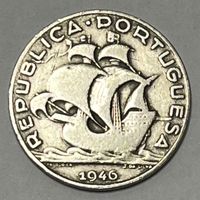 5 Escudos - Zweite Republik - Portugal - 1946 (Silber)