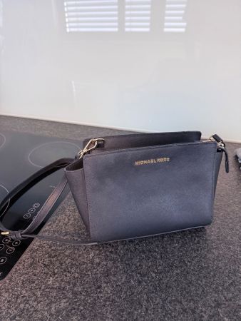 Michael Kors Tasche Schwarz Leder