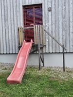 Rutschbahn rot Podesthöhe ca. 1,5m 