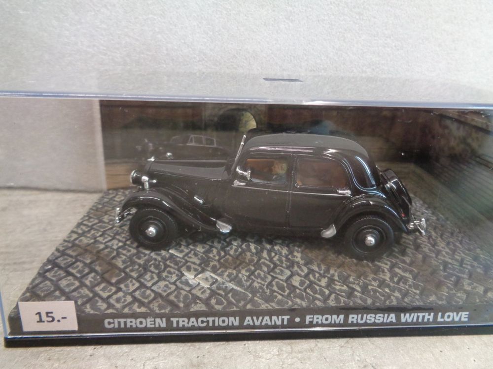 Altaya 1 43 Citroën Traction Avant Diorama James Bond 007 Kaufen auf Ricardo