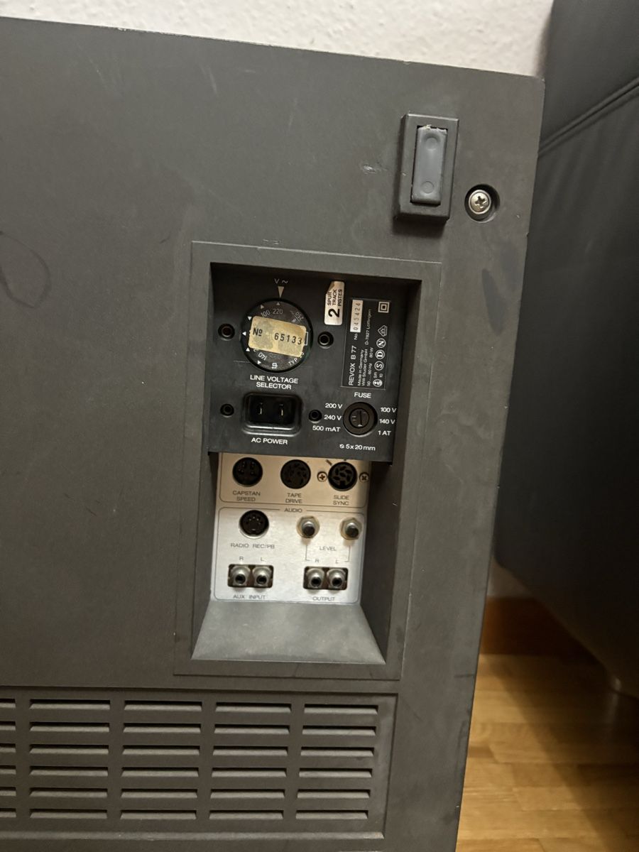 Revox Bandmaschinen: Magnétophone Revox b77 2 pistes  – Gebraucht aus petit lancy von FerreiraLuis 2