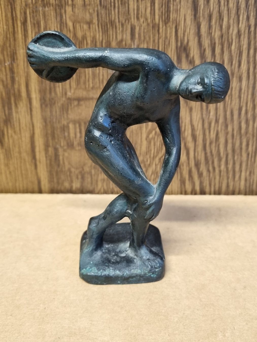 Sculture & Statue: Diskuswerfer Bronze  Skulptur Sportler – Usato da Schaffhausen venduto da Leveron13