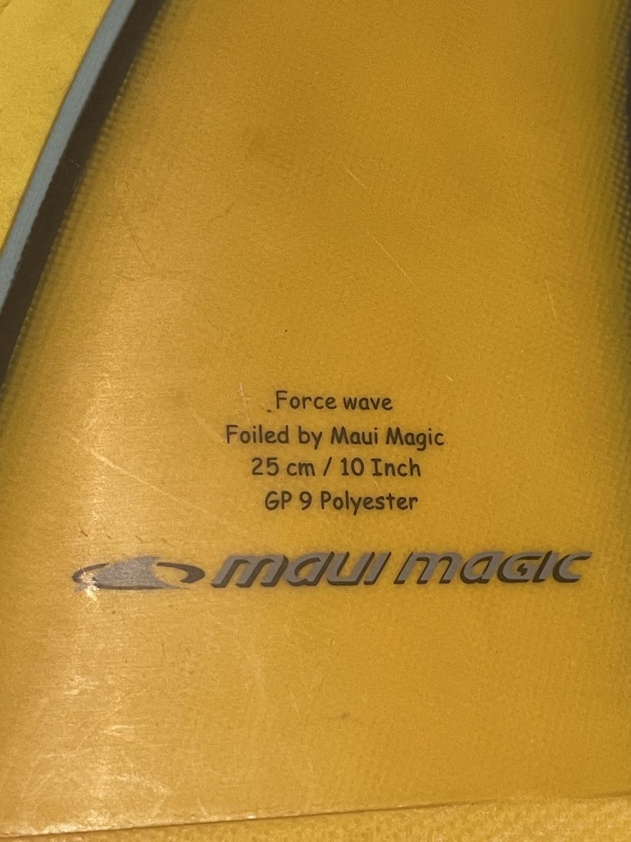 Planches de surf: Windsurf-Finne, Maui Magic GP 9, 25 cm – D'occasion à Adligenswil par th.hi 1