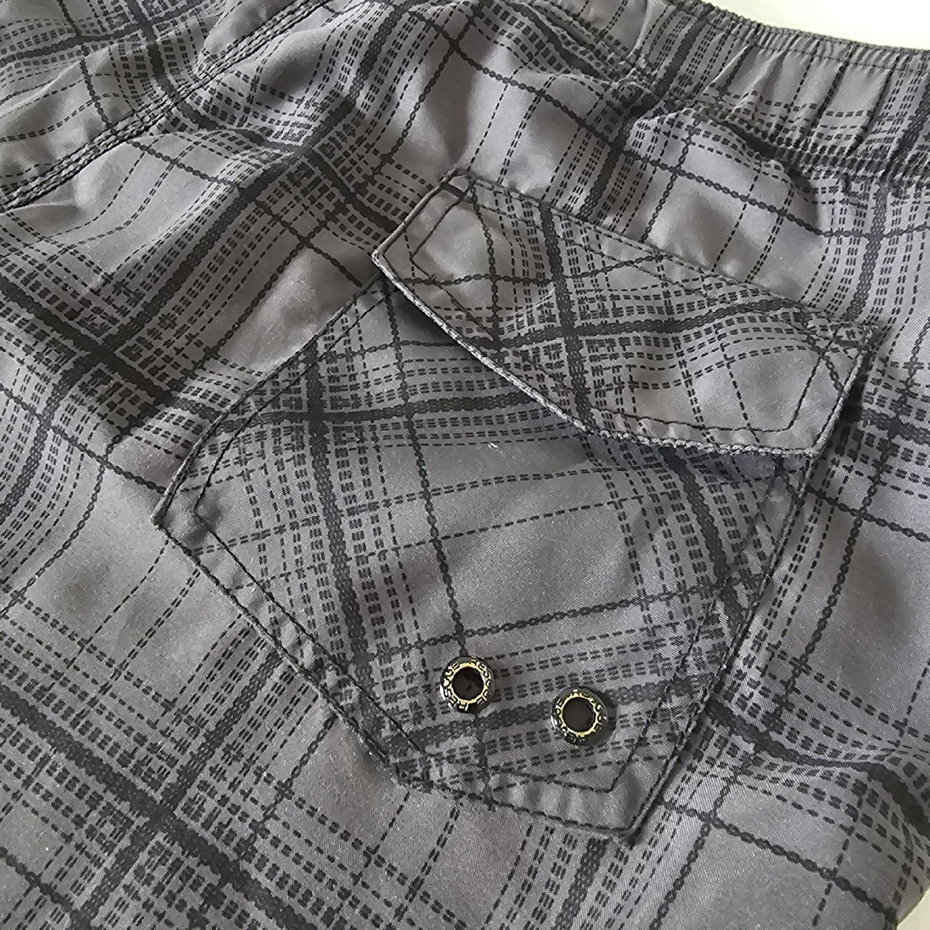 Hosen: Boardshorts RSQ Grey Plaid Size M Used Condition – Gebraucht aus Matten b. Interl von Vanilla8 2