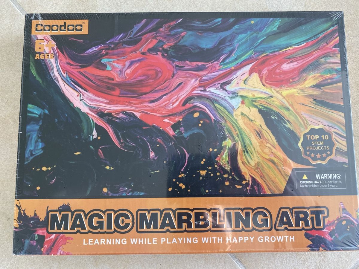 Kit bricolage: 2 x Magic marbling art - NEU – Nuovo e nell'imballaggio originale da Grasswil venduto da pp7830 3