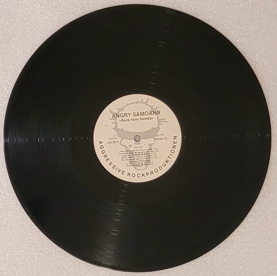 Vinyles: ANGRY SAMOANS – Back From Samoa von 1982 – D'occasion à Zürich par Avd 2