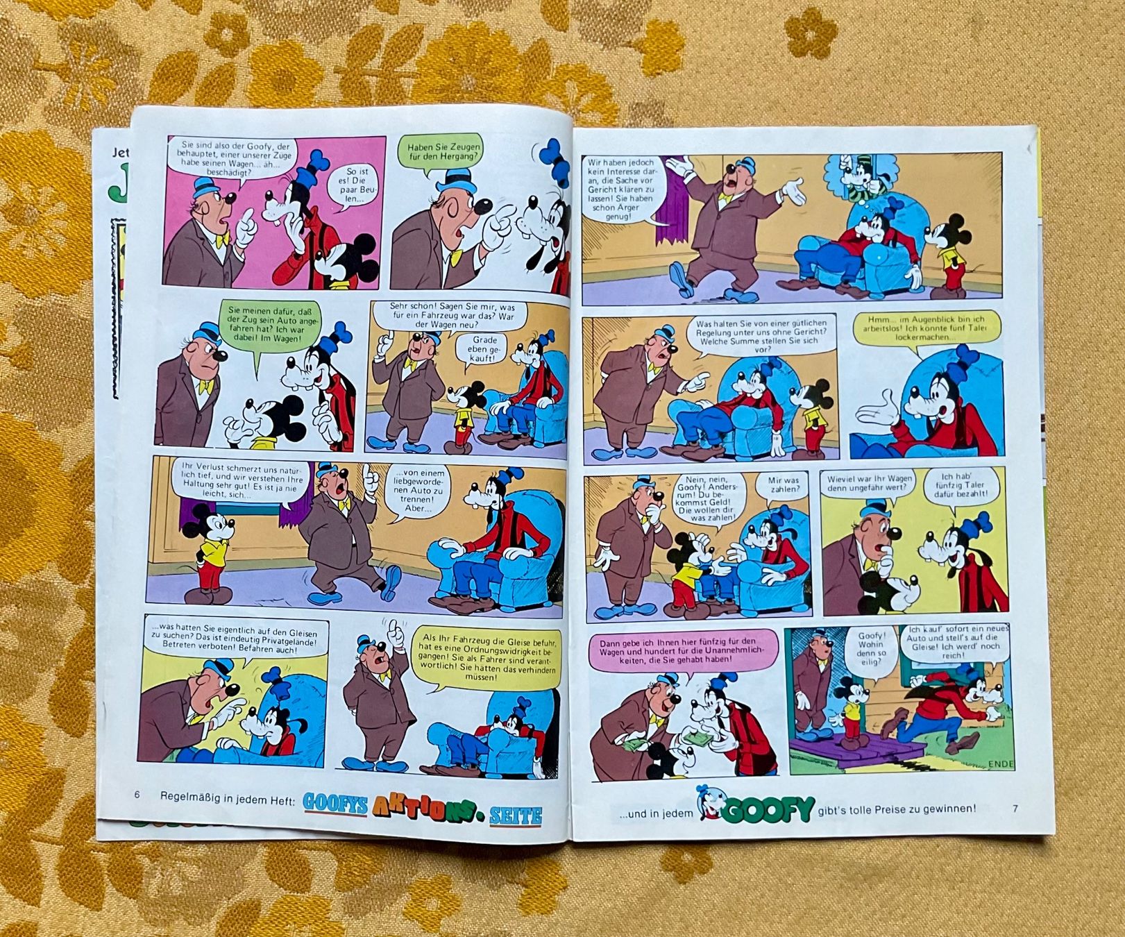 BD: Goofy Heft Nr 8 von 1982 – D'occasion à Endingen par nathan05 2