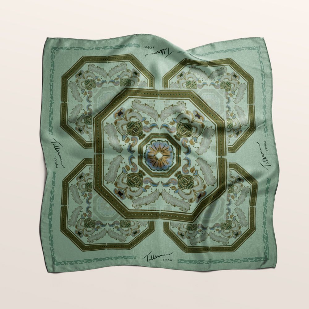 Foulard & Sciarpe: Elegantes Seidentuch 60x60 aus Seide – Nuovo e nell'imballaggio originale da Zürich venduto da chloe26 2