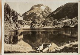 Albert Steiner, St. Moritz - Cavloccio, See bei Maloja, 1935