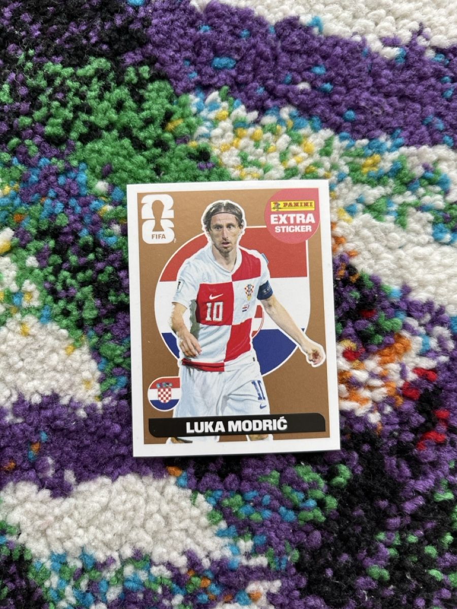Panini Cartes à collectionner: Luca Modrić bronze sticker – Neuf avec emballage d'origine à Zug par Haegito