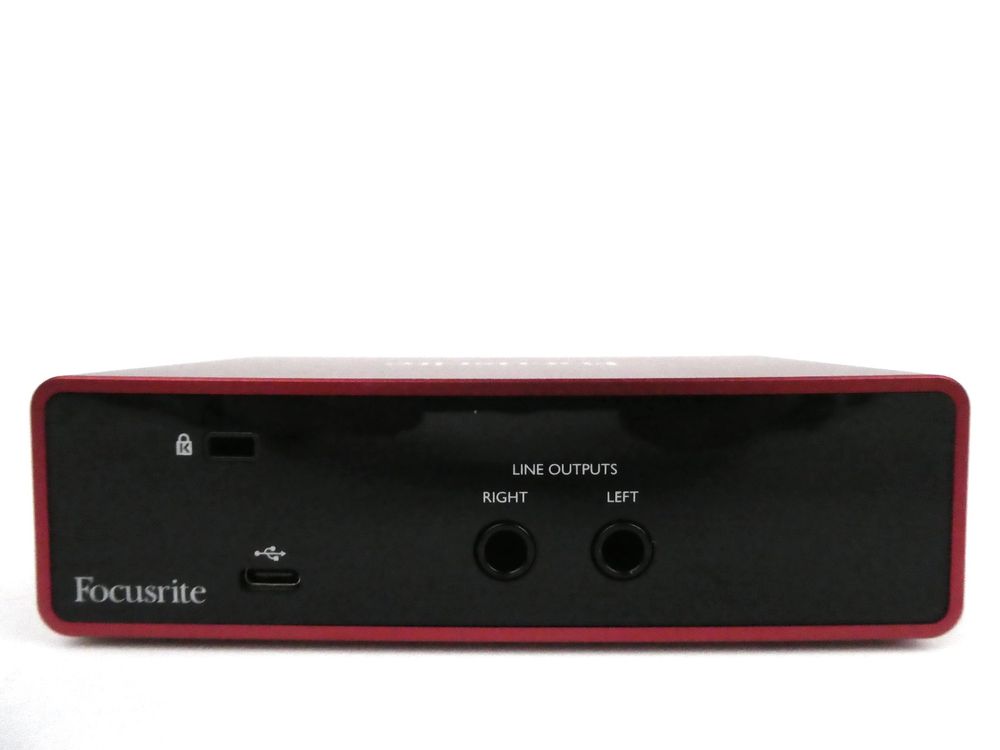 SCARLETT 6I6 MK2 INTERFAZ AUDIO USB FOCUSRITE - La Casa del Músico