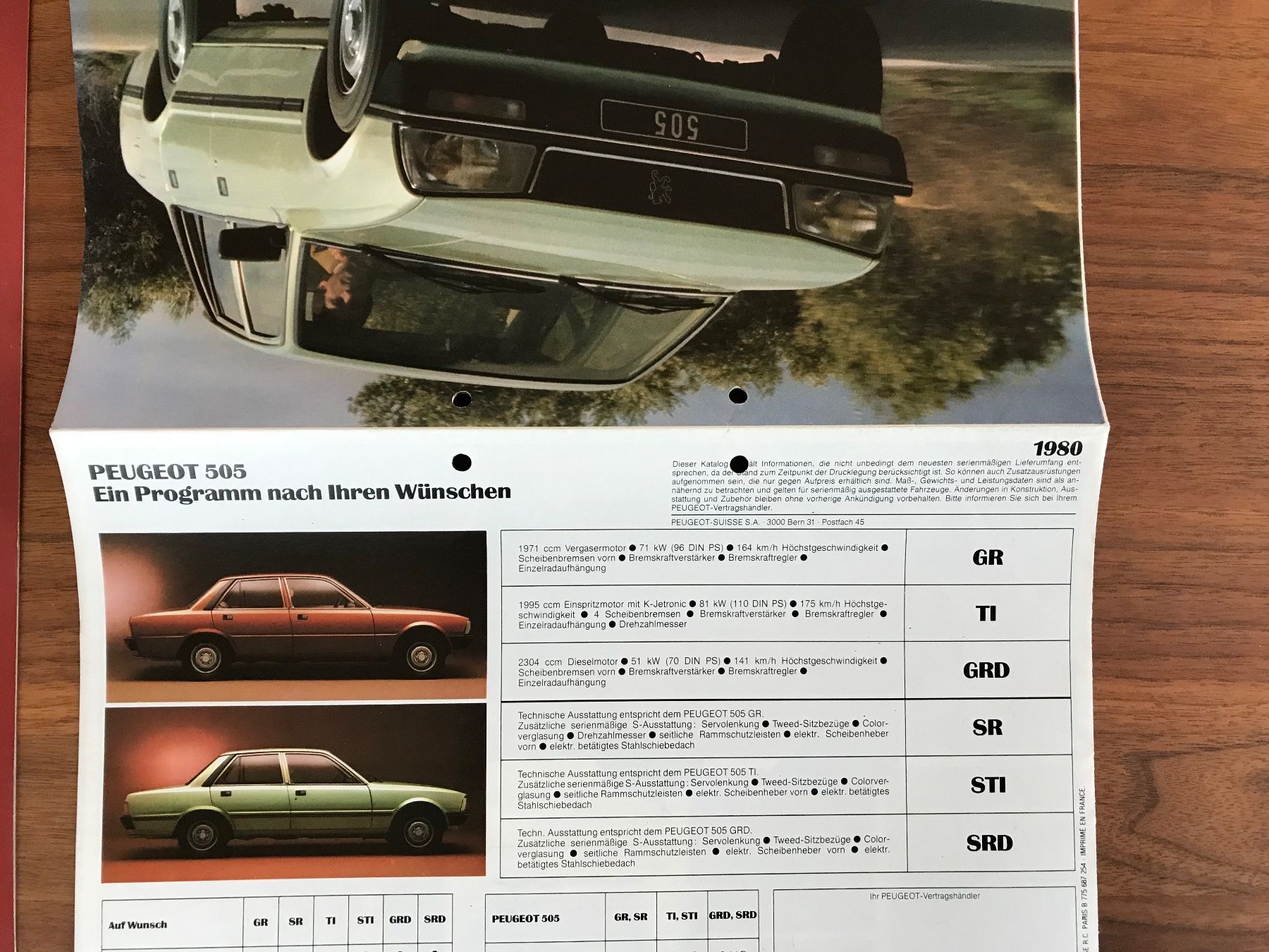 Peugeot Documenti: Peugeot Prospekt – Usato da Balterswil venduto da Jeko1967 2