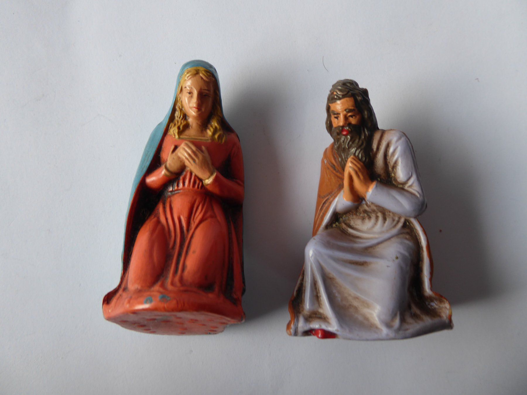 Statuette: Krippenfiguren: Maria, Josef, Krippe, Friedel, Manufaktur – Usato da Turbenthal venduto da Nautop 4