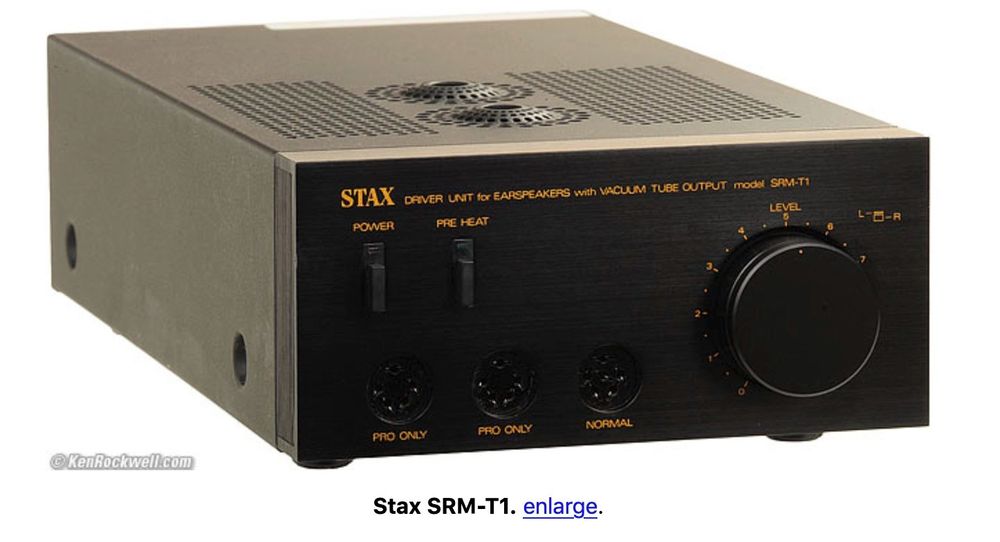 Stax SRM-T1 DC-coupled amplifier | Kaufen auf Ricardo