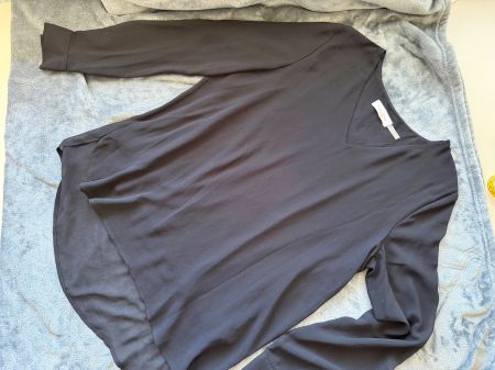 CALVIN KLEIN tunique noir taille S manches longues