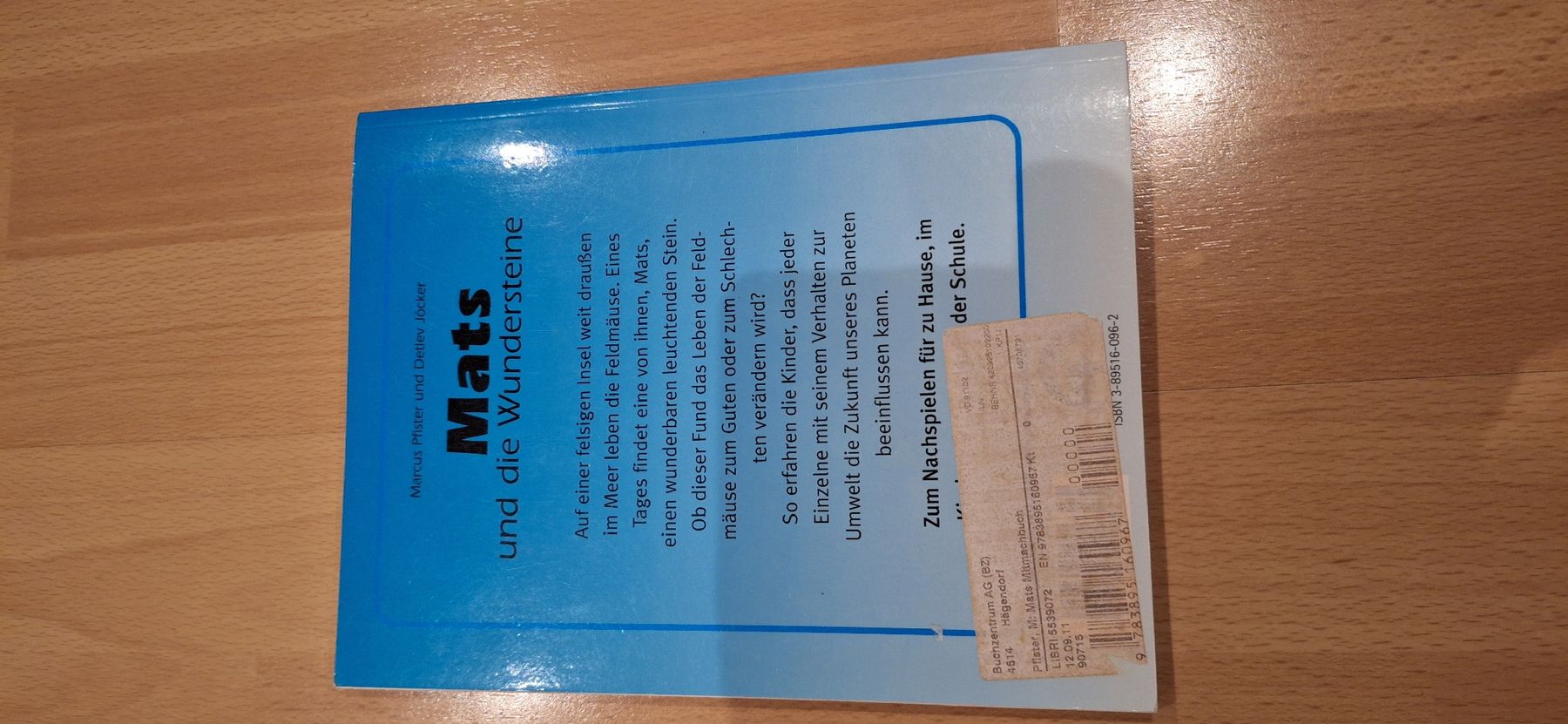 Libri: Theater Buch Mats – Usato da Oberägeri venduto da Runningiceman 1