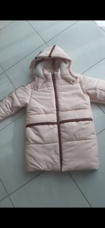 K..150 R G) Winterjacke Jacke in Rosé von Chloé Gr. 8