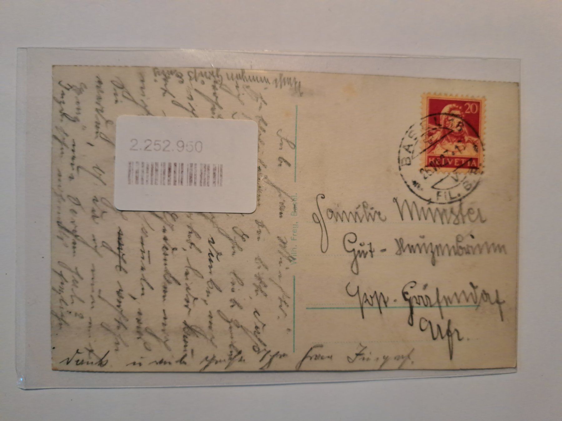 Cartoline postali: Ancienne CP de Bâle - Marktplatz 1927 – Usato da Pailly venduto da jme99 1