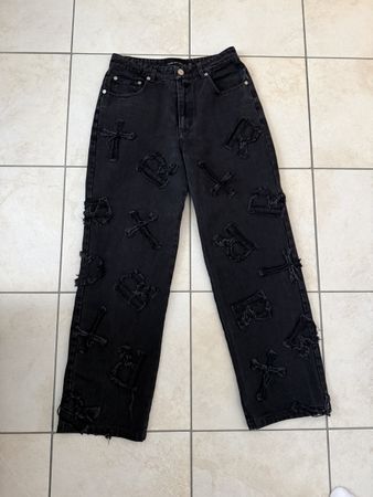 Racer Worldwide Black Jeans Size 30 Unisex