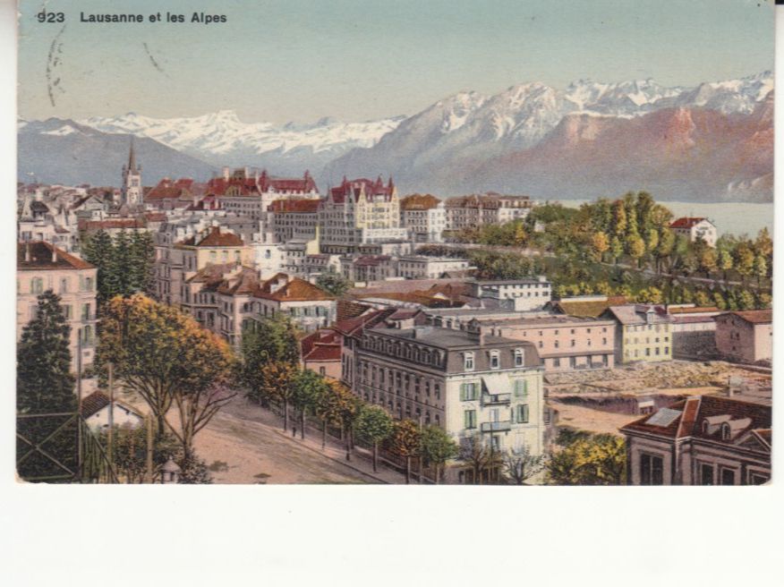 Cartoline postali: Lausanne 1911 – Usato da Bürglen TG venduto da StampGraf