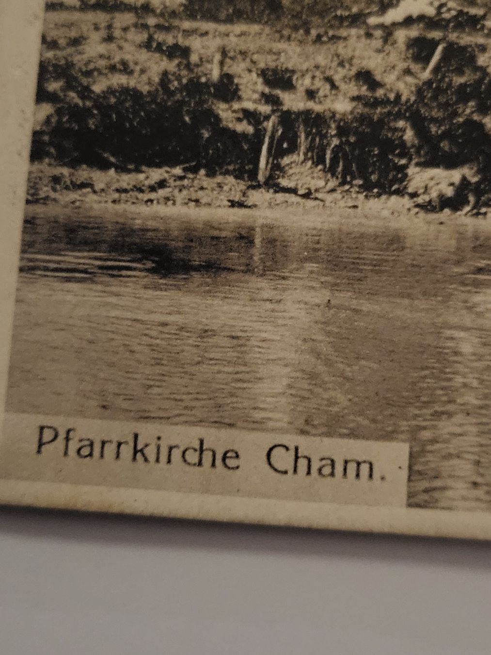 Cartoline postali: Ansichtskarte Pfarrkirche Cham gelaufen R5F – Usato da nunningen venduto da mic_88k2 2