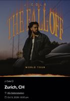 1x Sitzplatz J.Cole The Fall-Off Tour