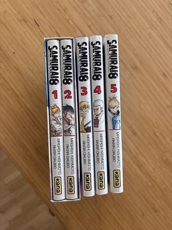 Comics: Manga Samouraï8 1-5 – Gebraucht aus Châtelaine von Amb-Bre 2