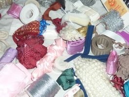 lot de rubans pour les travaux de couture ou bricolage