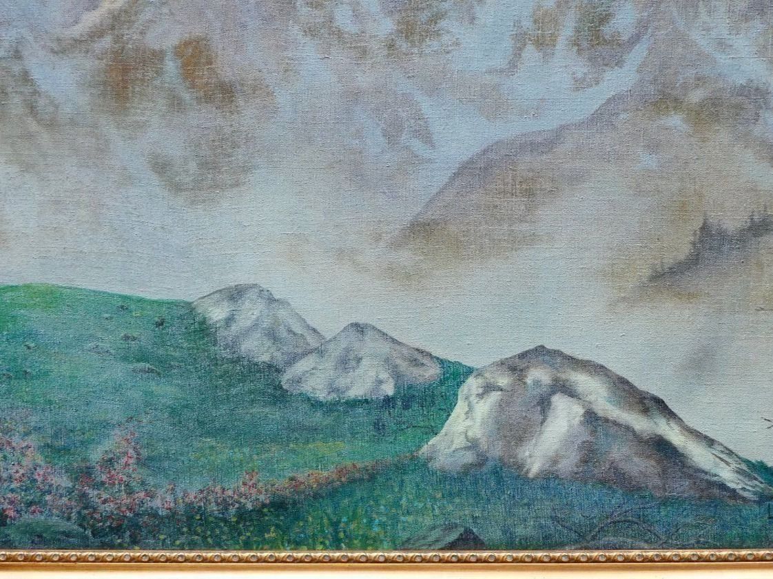 Dipinti: Ölgemälde Lèon Gantner 1930 – Usato da Bretzwil venduto da nefith 3