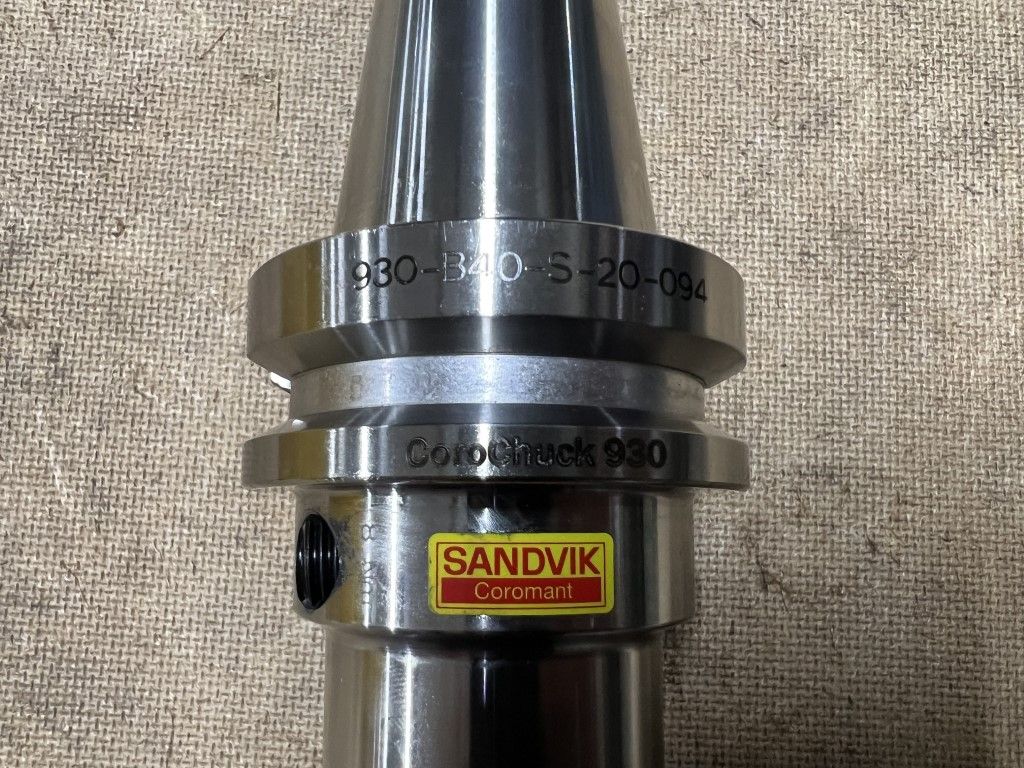 Attrezzi per industria metallurgica: Sandvik CoroChuck 930 BT40 Spannfutter – Usato da Zuchwil venduto da dragosmd-maschinen 1