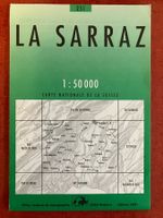 Landkarte LA SARRAZ 1:50’000
