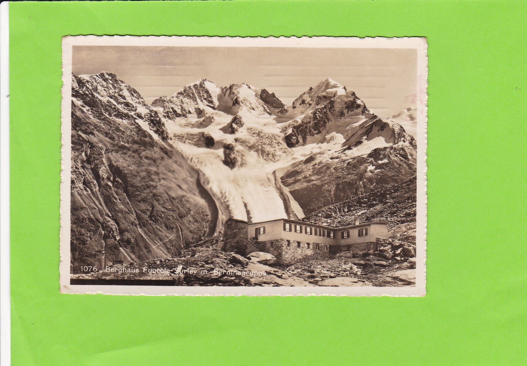 Ansichtskarten: Berghaus Fuorcla Surley – Gebraucht aus St. Peterzell von neckertal
