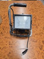 Baustellenlampe Halogenstrahler mit Tragegriff