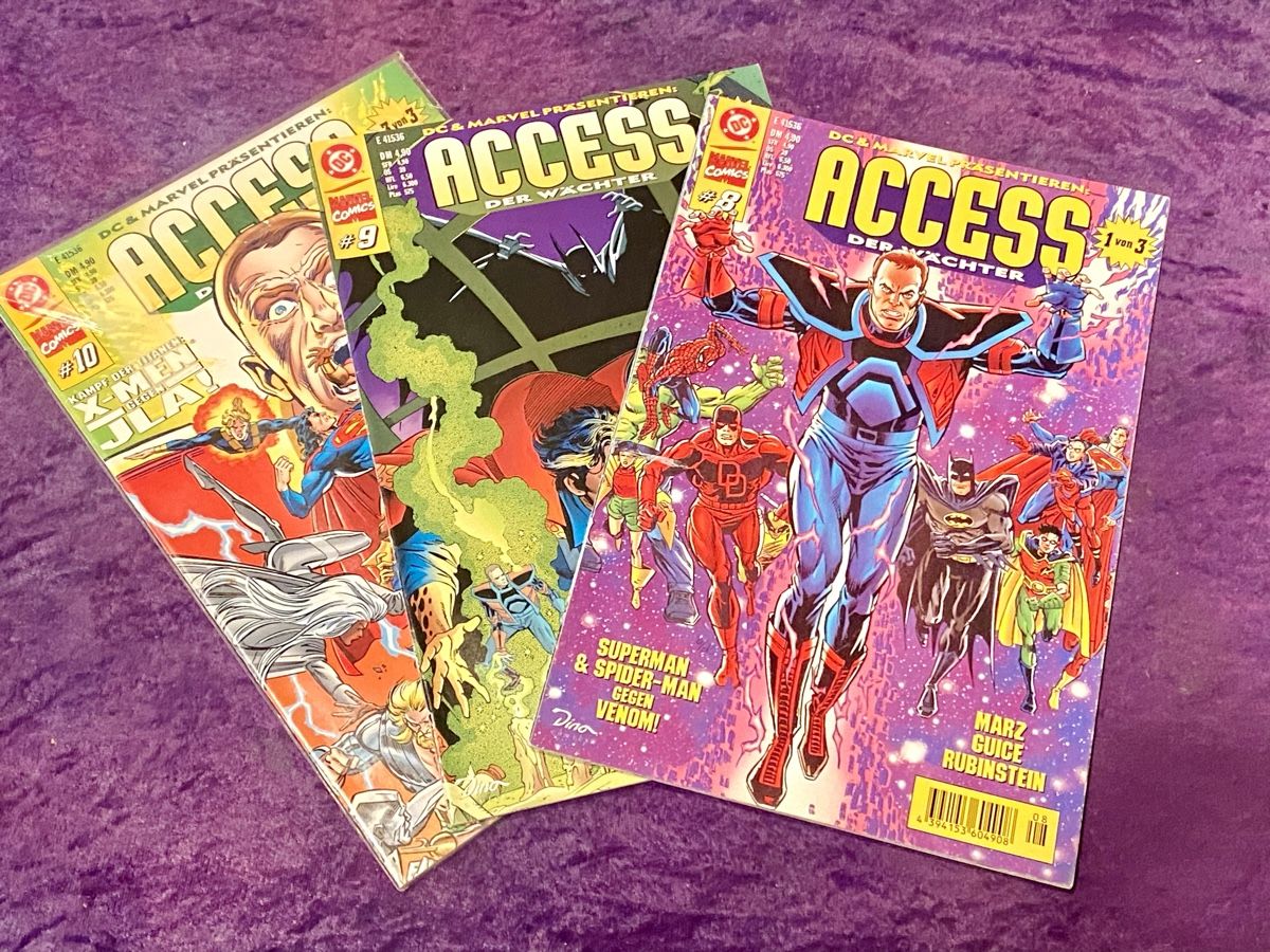 Comics: ACCESS Der WÄCHTER /komplette 3er Serie! – Gebraucht aus Zuerich von SonderArt-Wertgut 1
