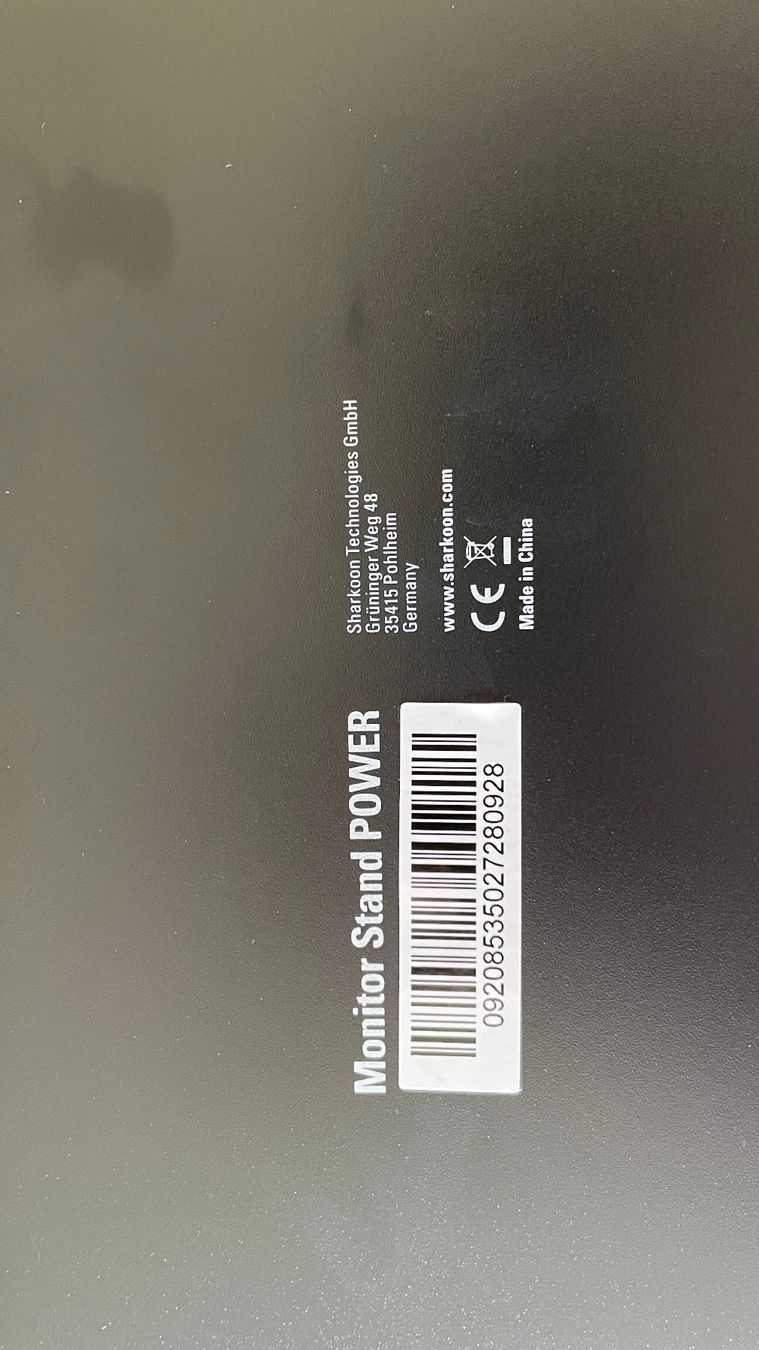 Altro in Decorazioni & Accessori: Monitor Stand POWER, Ständer Sharkoon – Usato da Olten venduto da framos65 4
