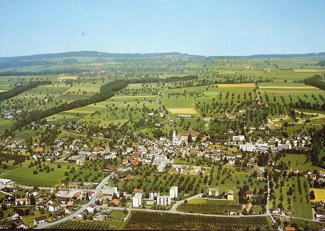 Ansichtskarten: HITZKIRCH Flugaufnahme – Gebraucht aus Jona von philajona