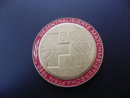 Schützen Medaille Dezentralisierte Matchmeisterchaften 1980