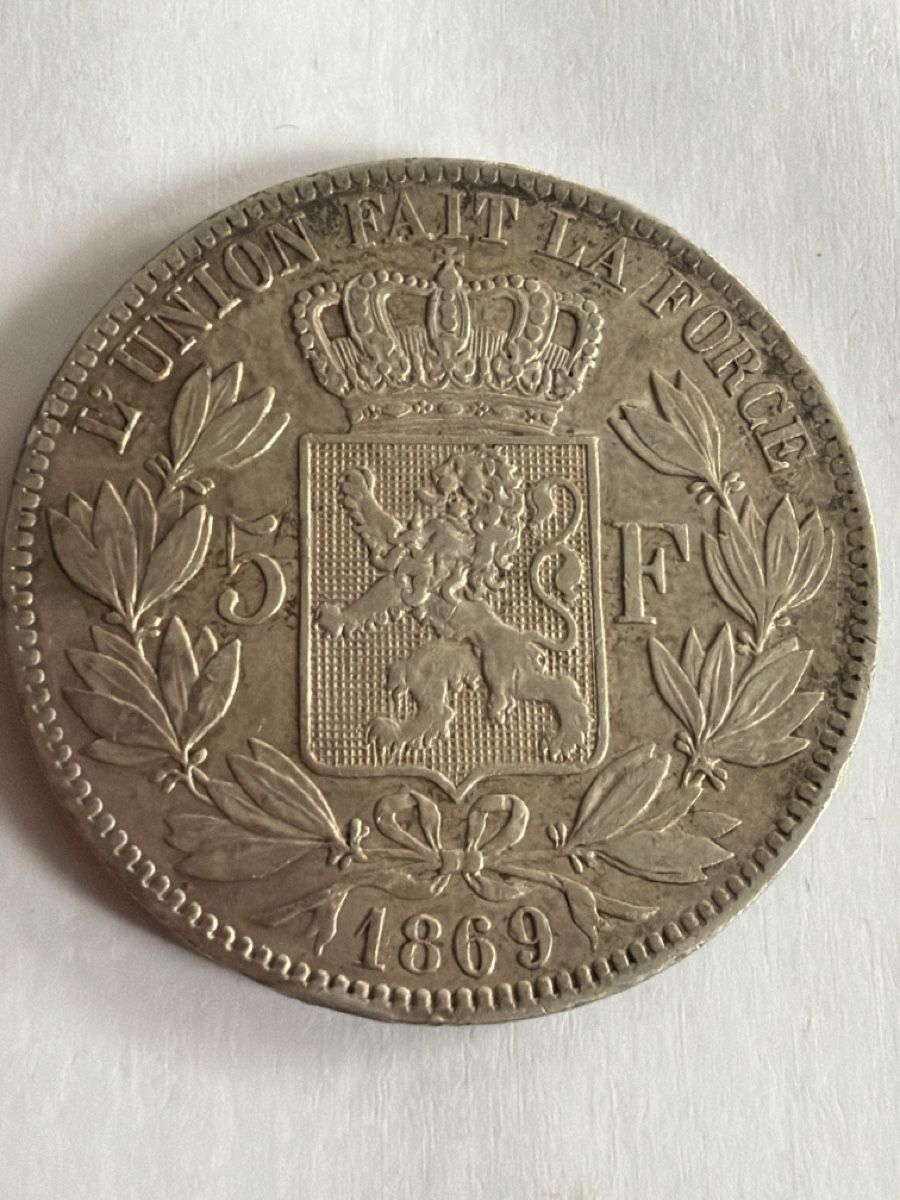 Toutes les monnaies: 5 francs Belgique  – D'occasion à Hittnau par Pat_yl7f