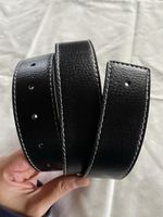 Brand New Black Leather Belt - Mens Fashion Accessory